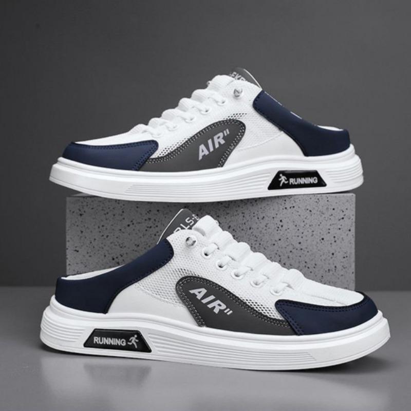 2024 Neue Herren Freizeitschuhe Mesh Atmungsaktive Sportschuhe Sommer Halbschuhe Herren Outdoor Strandschuhe Vielseitige Trendschuhe