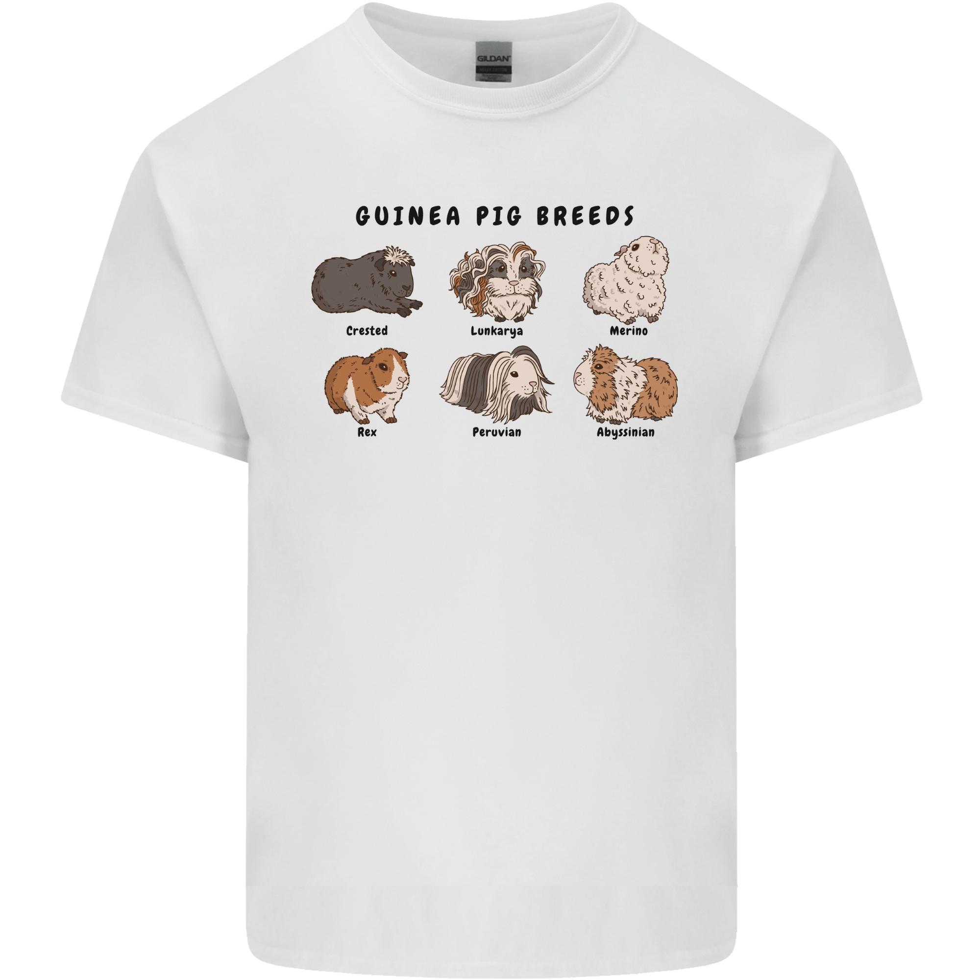 Guinea Pig Breeds 2 Unisexs Light Cotton TShirt S