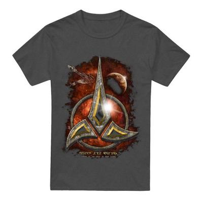 STAR TREK Unisex Adult Klingon Crest T-Shirt