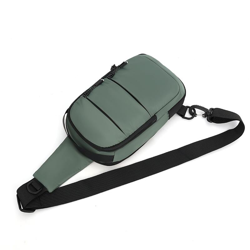 Chest Bag Men's Outdoor Travel Mobile Phone Shoulder Bag Commuter Crossbody Bag
