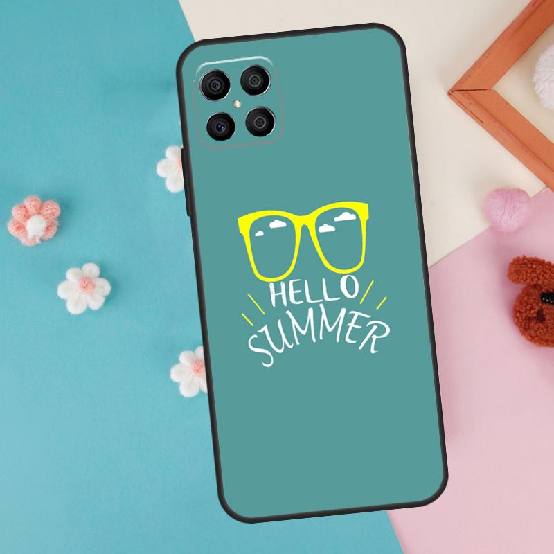 Hallo Sommerblumen Hülle Für Honor Magic 7 Lite 5 6 Pro Honor X9a X8a X8 X9 X8b X9c X9b 50 70 90 200 Lite Abdeckung
