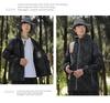 Unisex Windproof Hooded Jacket for Spring & Autumn - Loose Fit for Outdoor Activities & Mountaineering