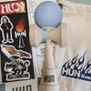 Original Hun Kendama Beginner Professionals Juggles Ball Props Kendama Competition Beech Rubber Non-Slip Kendama With Storage Ba