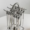 Stainless Steel Knot Head Knot Cutlery Organizer Storage Stand Spoon Holder