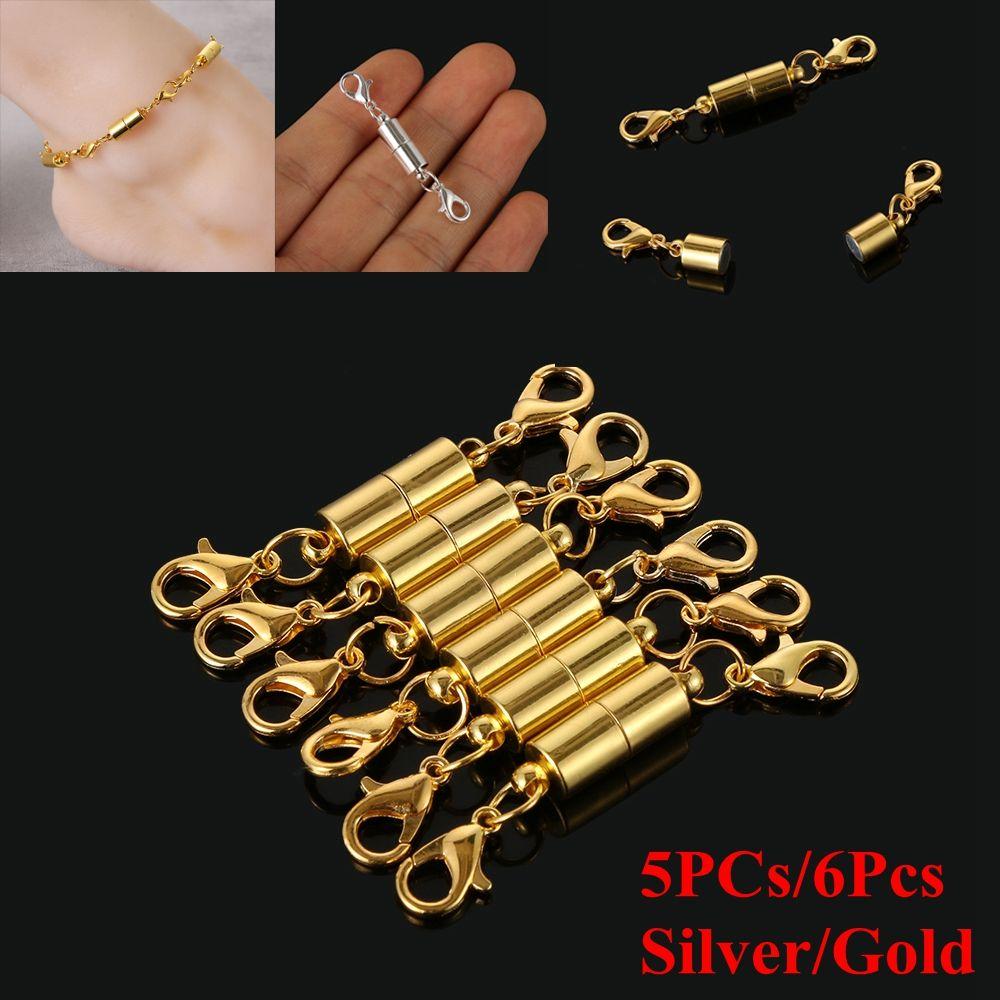 DIY New Jewelry Making Supplies Connector Hook Magnetic Clasps  Necklace Bracelet Connector Buckle