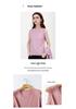 Classic Durable Machine-Washable 100% Wool Knit Camisole: Super Fine Spring/Summer Inner Wear White Tank Top