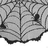 Spiderweb Round Tablecloth for Halloween Party Decor