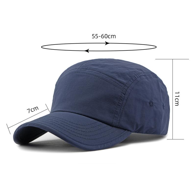 Summer Hat Women's Quick-Drying Hat Outdoor Sun Protection Sun Hat Cap Men's Baseball Cap
