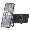 Magnetic Double Ring Phone Stand - Strong, Foldable, Multifunctional, and Ideal for Desktops.