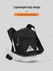 Men's Lightweight Multifunctional Cycling Crossbody Bag with Water Bottle Holder