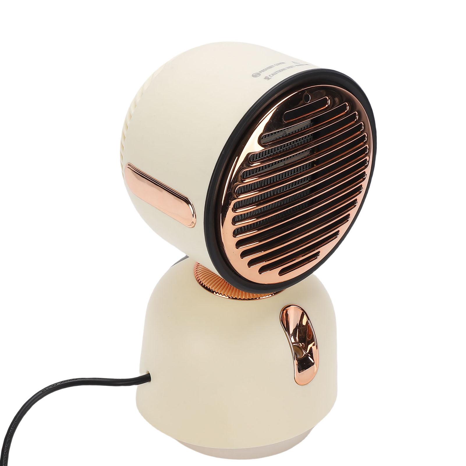 

Desk Heater with Humidifier 3s Fast Heating Portable Electric Space Heater Tip Over for Bedroom