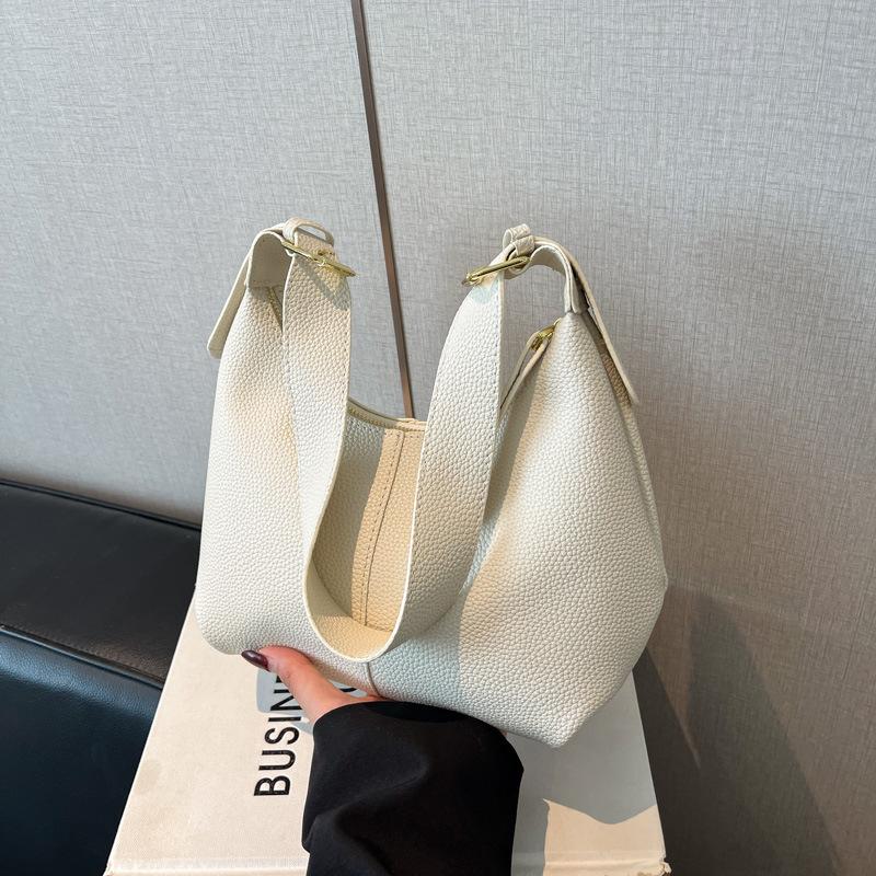 

Премиальная сумка подмышку женская модная повседневная универсальная сумка через плечо нишевая сумка для поездок белый