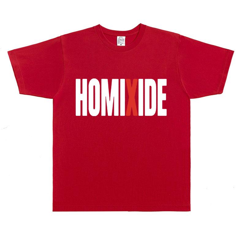 Rapper Homixide Gang Grafik T-Shirt Playboi Carti Opium Merch T-Shirt Männer Frauen Hip Hop Übergroße T-Shirts Männlich Baumwolle Oberteile Tees