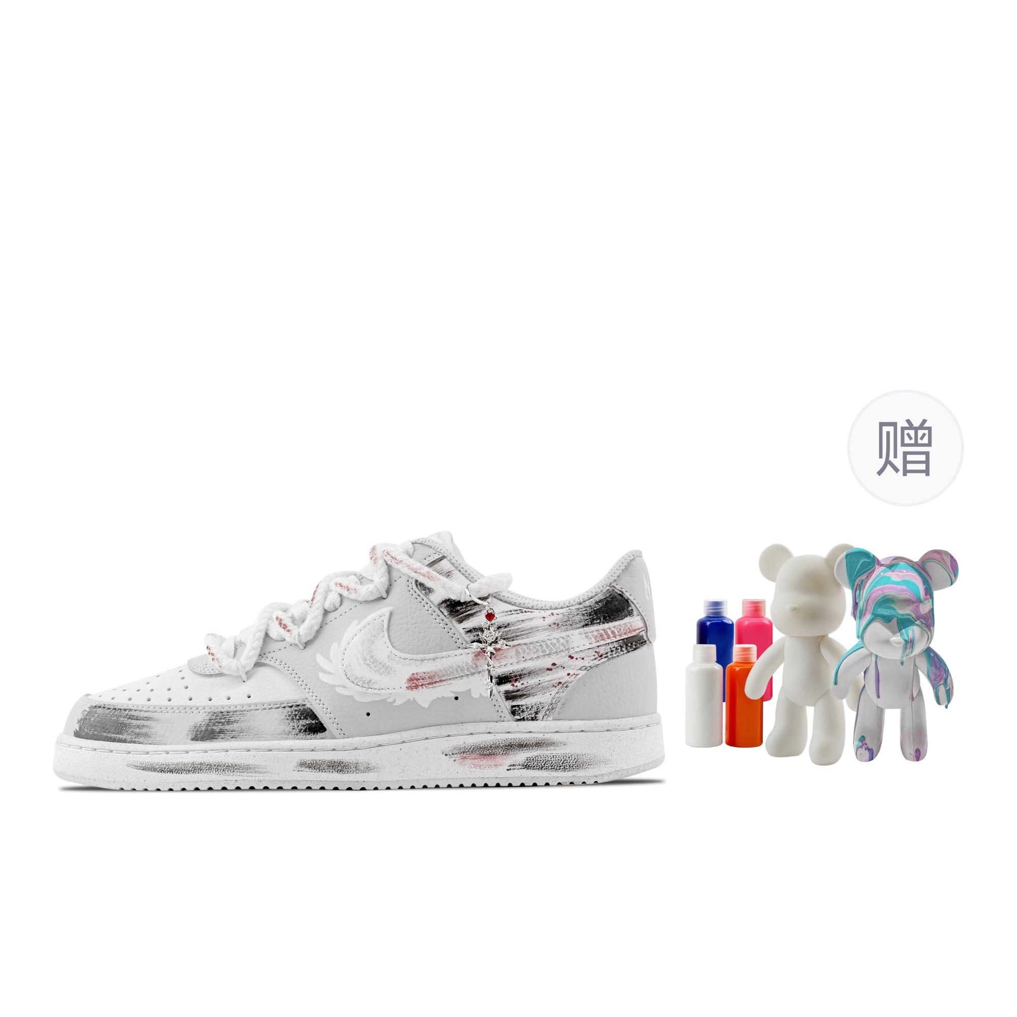 

Nike Court Vision Cross Landscape, Fluid Bear Abrasion Resistant Low top Skateboard Shoes Men s Light Gray HM9862-002(Team773--) 42.5