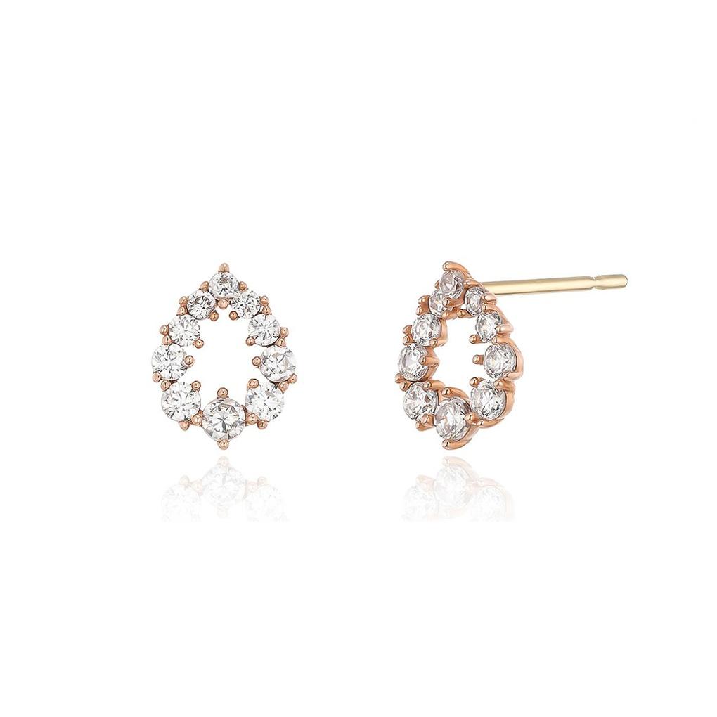 LLOYD Waterdrop Stone 14k Gold Earrings LPFM2129G