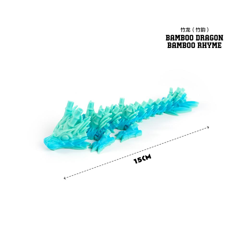 3D Printed Dragon Toys Colorful 3D Flexible Articulated Dragon Toy for Home Desk Decoration Stress Relief Toy for Kids & Adult
