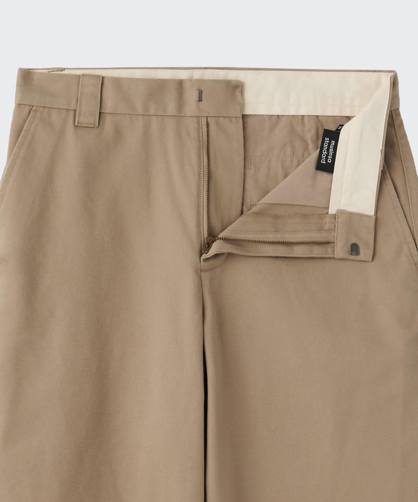 MUSINSA STANDARD Heavyweight Cp Wide Chino Pants [Beige]