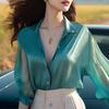 French Style Light Mature Style Exquisite Shirt for Women
