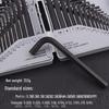 Hex Key Set: Multifunctional High Hardness Hexagonal Screwdriver and Wrench Tool