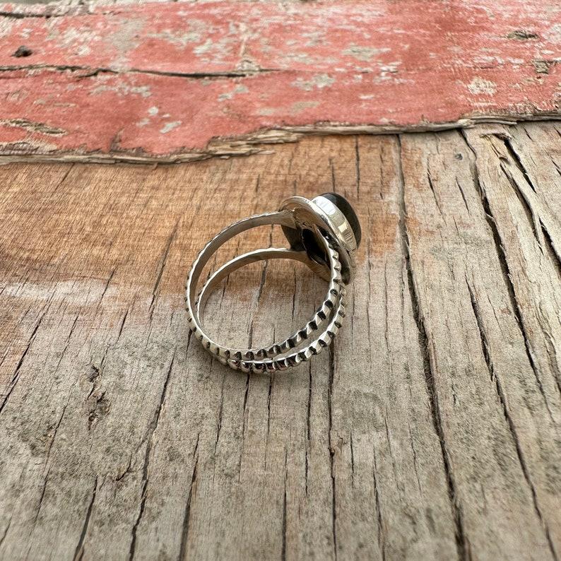 Labradorite Gemstone Ring, Handmade Designer Ring, Boho Ring, 925 Sterling Silver, Partywear Ring, Silver Charm Jewelry