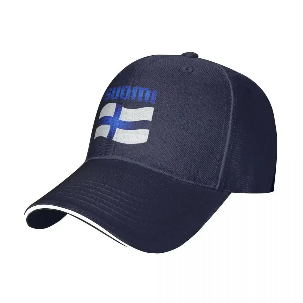 SOUMI Republiken Finland Flag Hiking Baseball Caps For Unisexs Adult FeUnisex Beach Hat Trucker Cap
