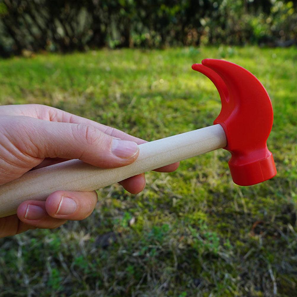 2 Pcs Girl Simulated Small Wooden Mini Toys For Kids Child Nail Accessories Tool Toy Children