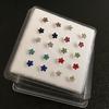 20/40Pcs/Box Women Flower  Nose Stud Body Piercing Jewelry