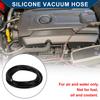 Hihaha Silicone Vacuum Tube Hose for Automobile Vacuum Line High Temperature 5.5ft 1/8" 3.0mm Inner Diameter 3.5mm Thickness 1pc Black