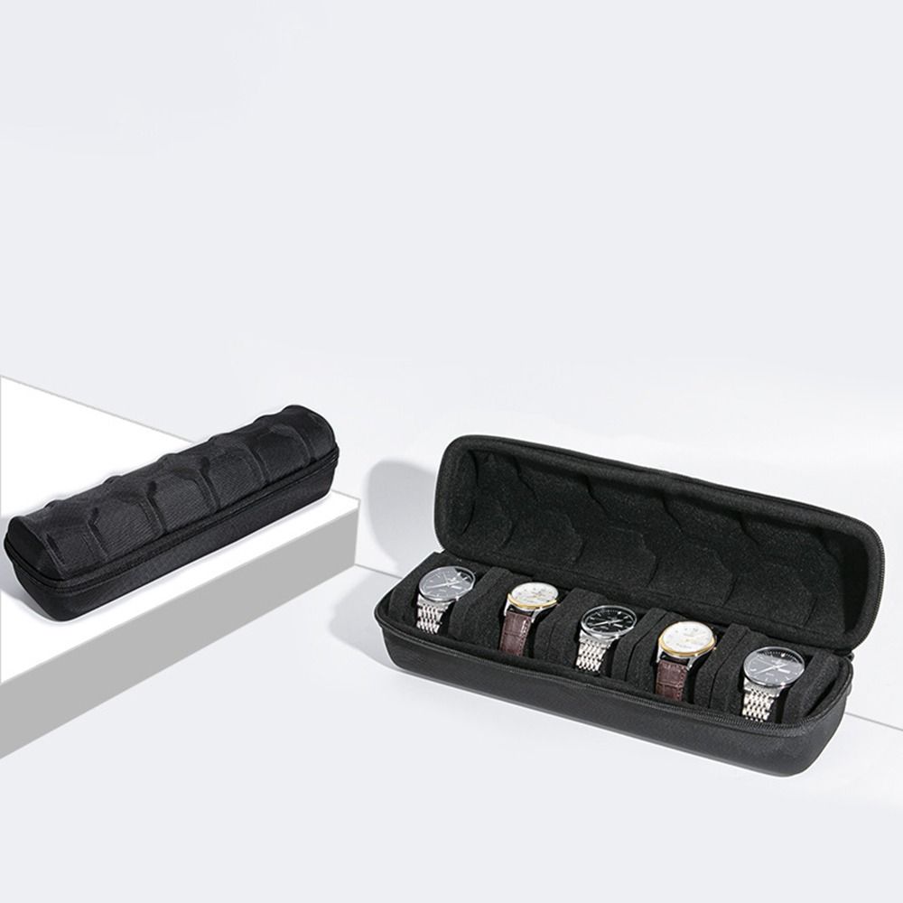 Shockproof Watch Box Organizer 1/2/3/4/5Slots Watch Storage Box Watch Display Holder Travel