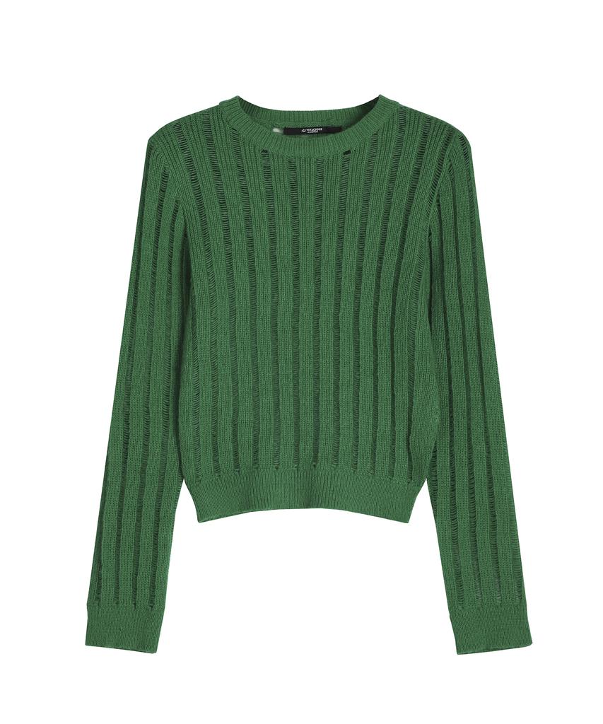 AVANDRESS See-Through Knitwear - 4Col
