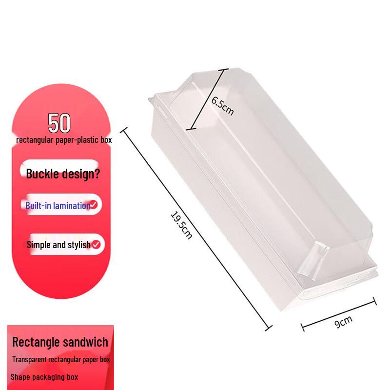 Einweg-Lebensmittelverpackungsboxen mit Deckel