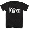 THE KINKS BAND Grundläggande Logotyp Gåva Till Fan T-shirt Storlek S-5XL Unisex T-shirt