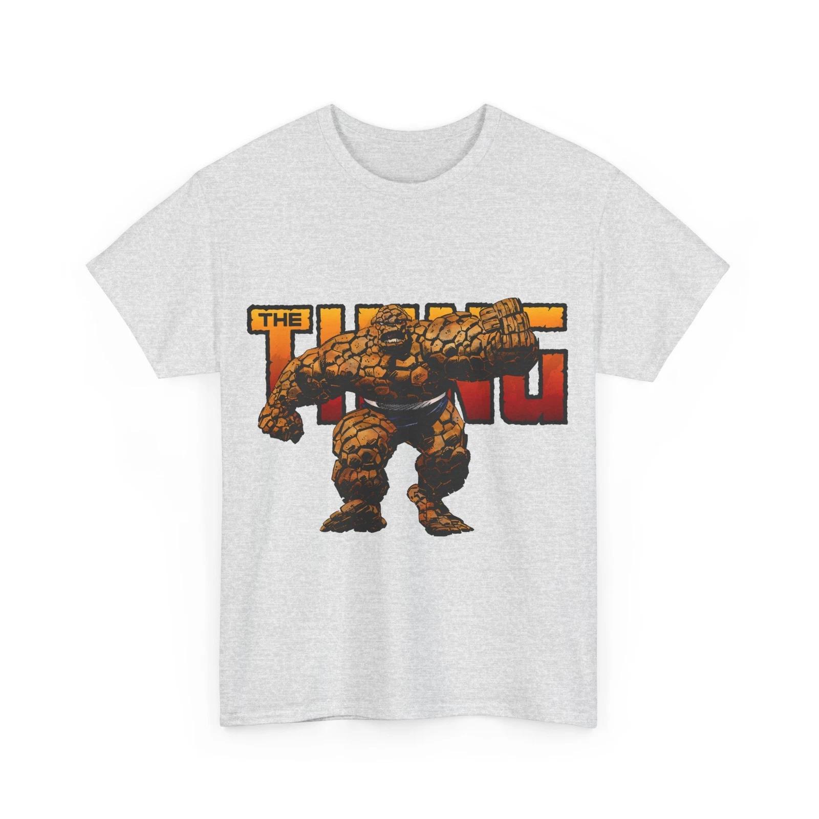 The Thing T-Shirt - John Byrne Art - Marvel Comics - Fantastic Four - Ben Grimm S