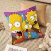 Simpsons La Peliculalos Pillow Case Anti-Dustmite Invisible Zipper Sofa Bed