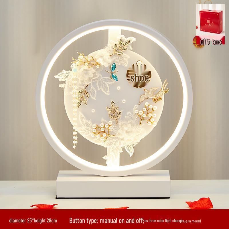 

Pair of Wedding Night Lamps - Bride s Bedside Lights for Newlyweds