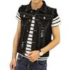 Men's Trendy Slim-Fit Denim Vest – Sleeveless Lapel Jacket
