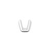 ABS Matte Car Detector Sticker Steering Wheel Interior Cover Kit Trim Lamp Frame For Mazda CX-3 CX3 2017 2018 Accessories 2Pcs