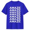 Project Hail Mary AMAZE White Unisexs T Shirts  Vintage Tees Short Sleeve Round Neck TShirts Pure Cotton Birthday Present Tops