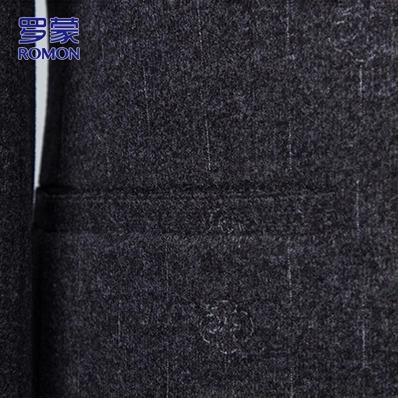 ROMON Men's Slim Fit Business Suit Jacket