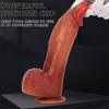 Wireless Remote Control Telescopic Swinging Heated Electric Big Dildo Female Simulation Dildo