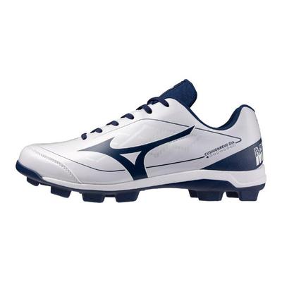 [Mizuno] Baseball Softball Cleats Cushion Revodia 11GP2525 26.0 Cm White/Navy Cushion Wide 26.0 Cm 3E
