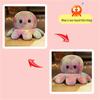 Reversible Flip Octopus Plush Toy