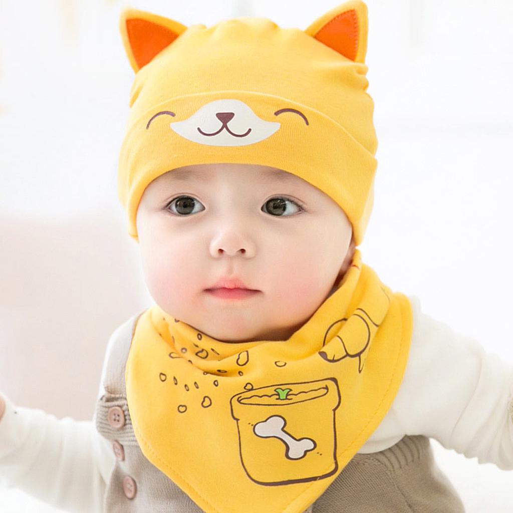 

Fashion Children Knitting Keep Warm Ear Protectors Sleeve Head Cap Hat One size жёлтый