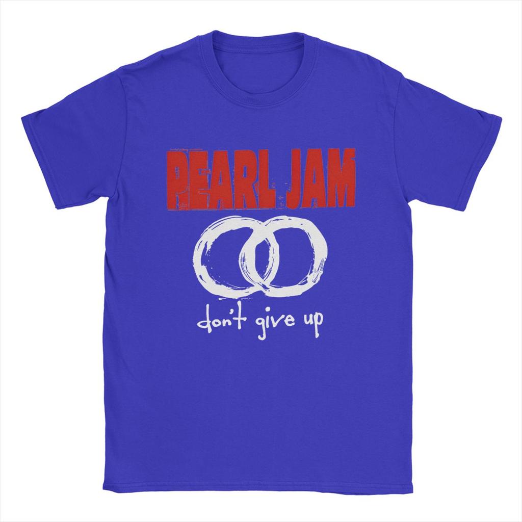Fashion Pearls Jam Tour Album T-Shirts for Men Women Cotton Tee Shirt Adult Clothes