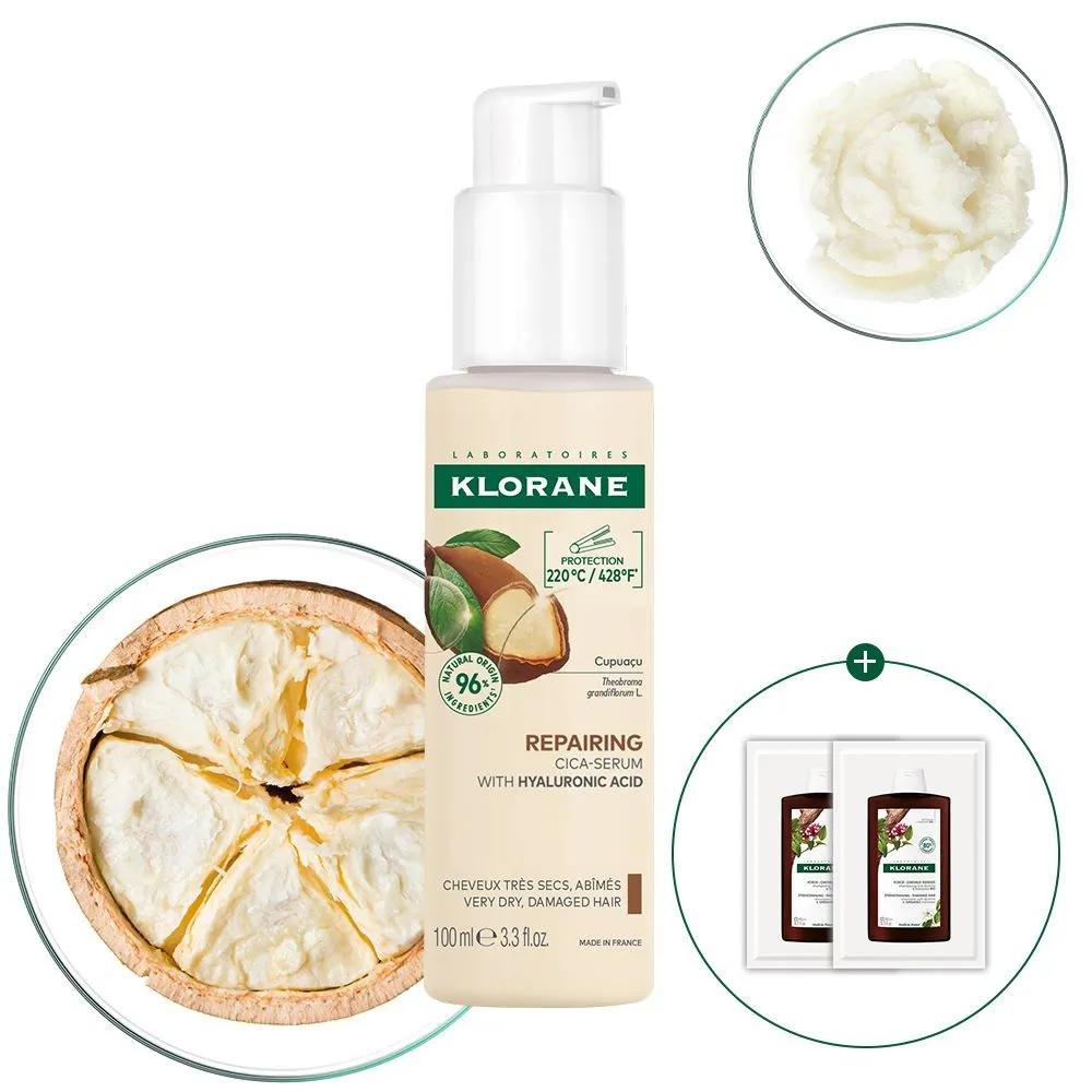 [Heat Protection Essence] Cupuaçu Repairing Cica Hair Serum 100ml