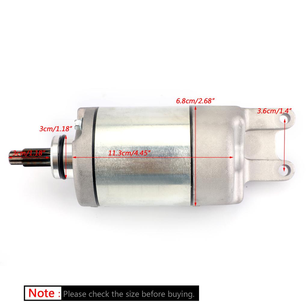 Starter Fits Honda TRX250 TRX300FW Big Red ATC250ES TRX300 87-00 31200-HC4-023