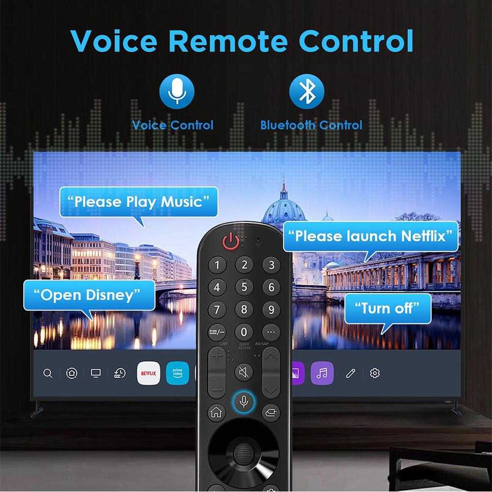 New Replacement Magic Remote Control for LG 4K 8K Smart TV AKB76039902, MR22GA