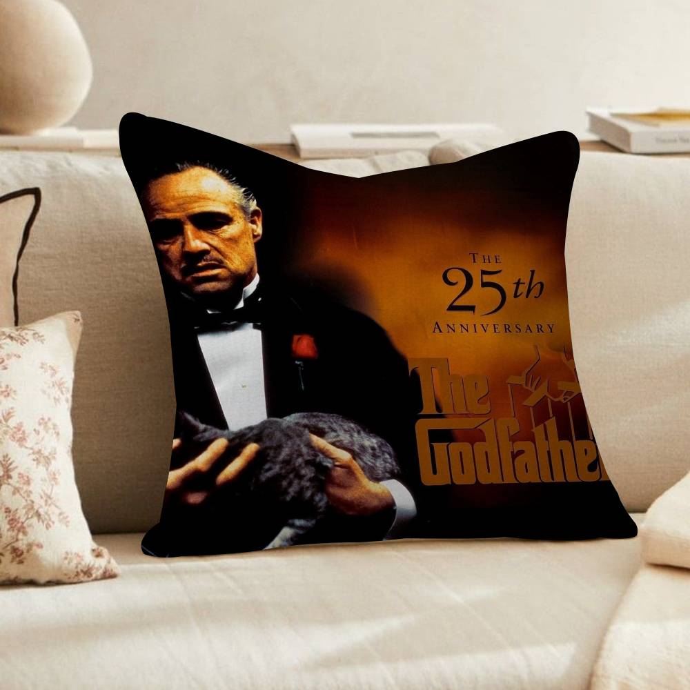 Classic Movie Gangsters The Godfather Personalized Pillow Cover Kids Bedroom Wild Party Decor Pillowcase Birthday shower Gift
