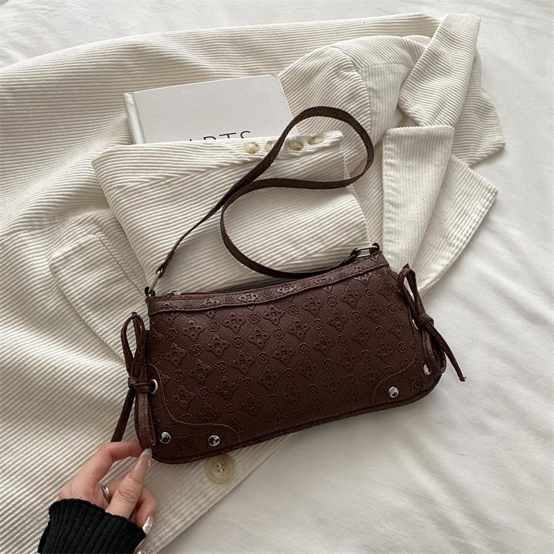 Women's Single-shoulder Shoulder Bag with Inner Compartment