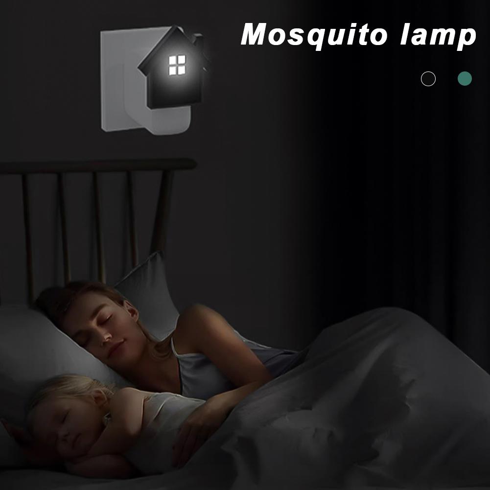 

Multi-Functional Ultrasonic Mosquito Repellent Night Light Household Intelligent Electronic Insect Repellent зелений